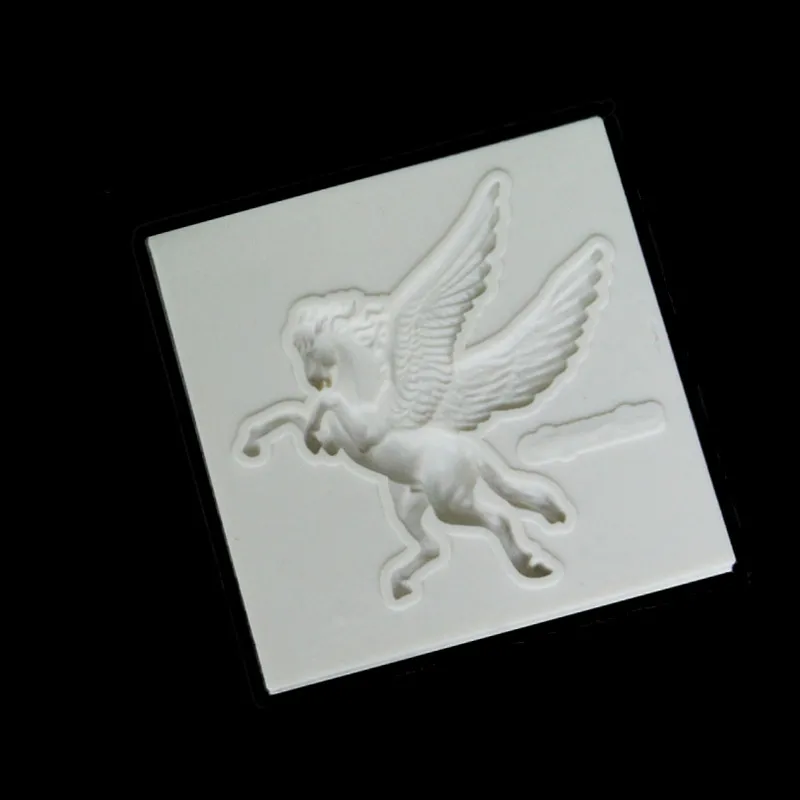 Pegasus силиконовая форма с изображением ангела DIY помадка Конфеты шоколадная