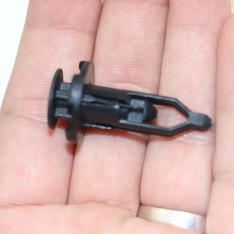 100 шт. 9 мм отверстие фиксатор Автомобильный авто задний бампер крышка Push Тип