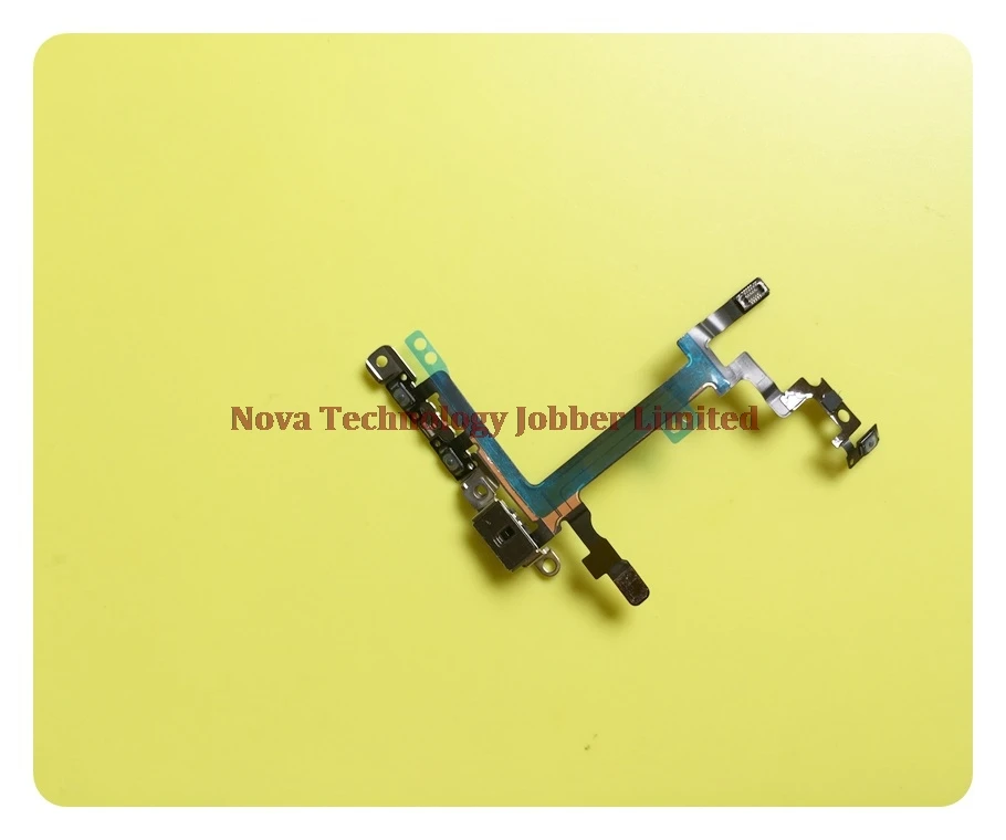 

Wyieno 10Pcs/Lot 5G Power Button Ribbon For Iphone 5 Switch on/off Flex Cable Repair Parts