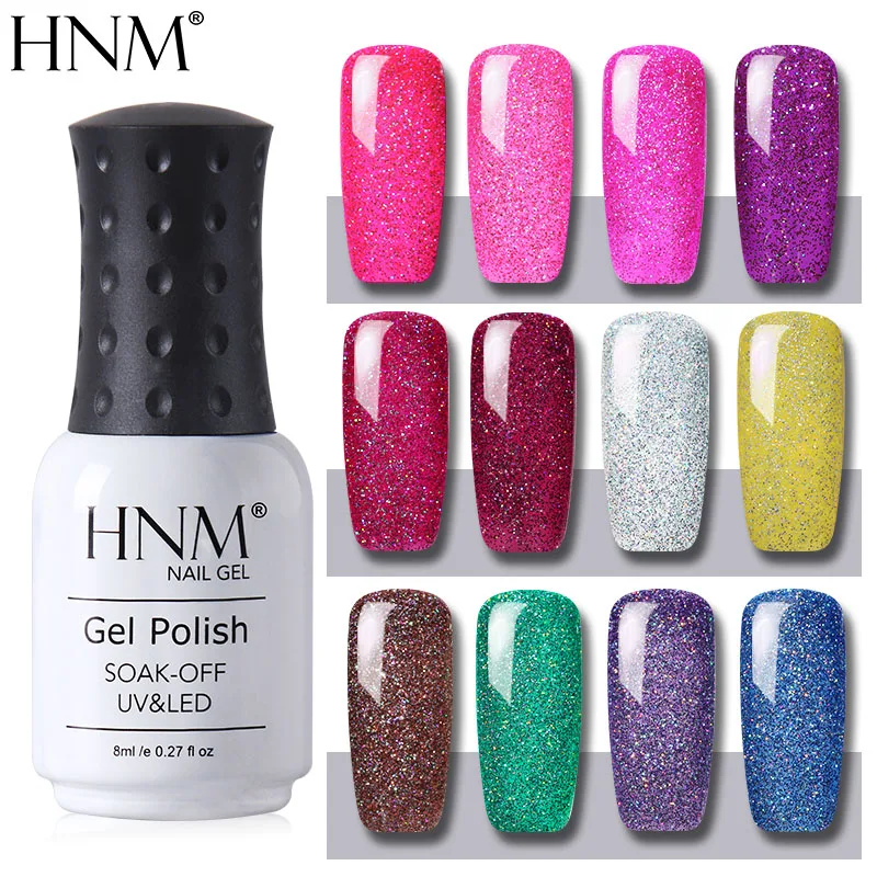 Набор гель лаков HNM набор для самостоятельного маникюра 12 шт./лот|set for manicure|nail gel