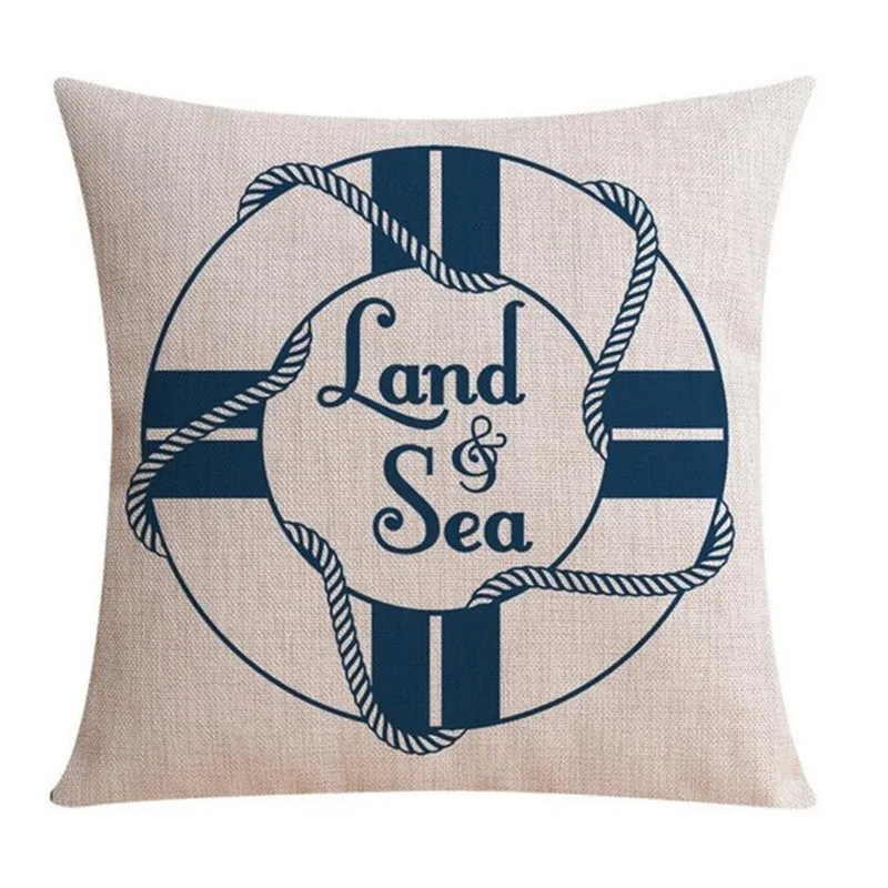 Высокое качество домашний декор диванная подушка западный стиль парусная лодка