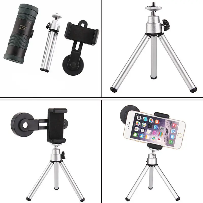 HK Portable 8X-24X Zoom Optical Telephoto Telescope Monocular Clip Phone Camera Lens for iPhone Samsung Xiaomi Redmi | Мобильные