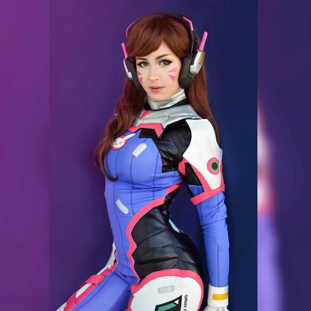 Наручные часы D.va сексуальный костюм лайкра спандекс боди Dva Hana Песня Косплей