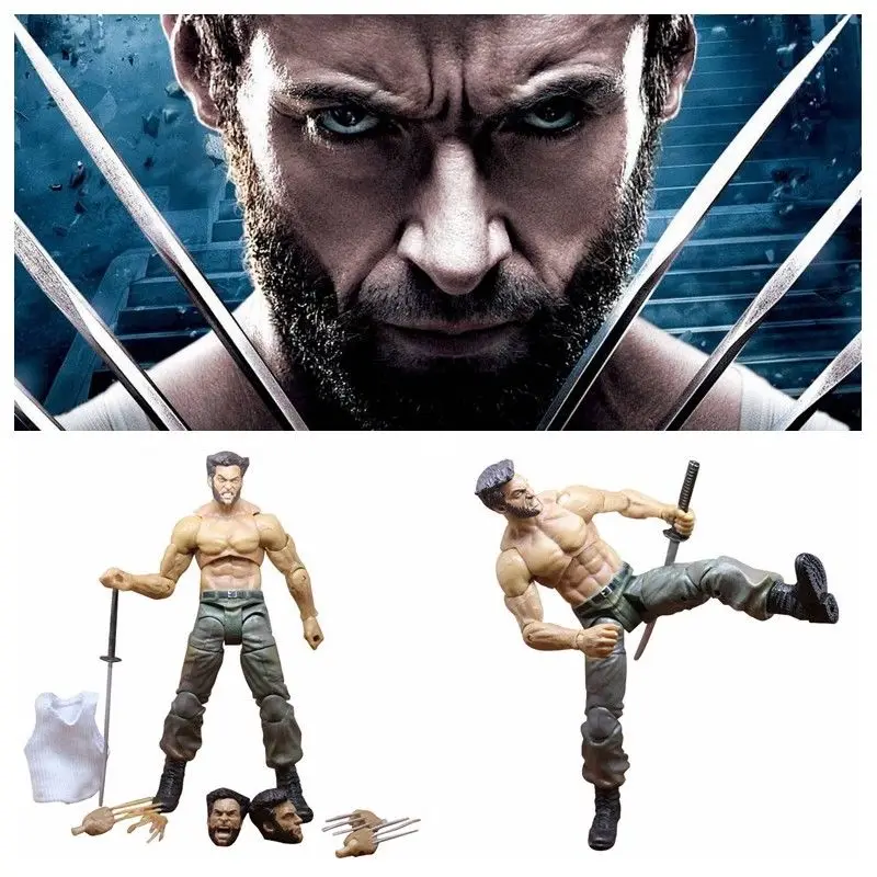 Новый 7 ''Marvel Легенда комиксы человек Росомаха фигурку Коллекция Модель для