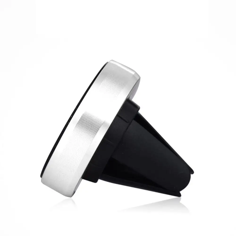 Silver Универсальный магнитный автомобильный держатель для телефона Air Vent Mount для iPhone X 8 7 6 6s Plus 4 4s 5 5S SE магнитный держатель для сотового телефона Xiaomi - Цвет: Silver