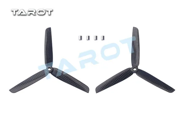 3 лопастной пропеллер TAROT 5045 6045 3K из углеродного волокна CW CCW для Mini 200 250 280 TL300E9
