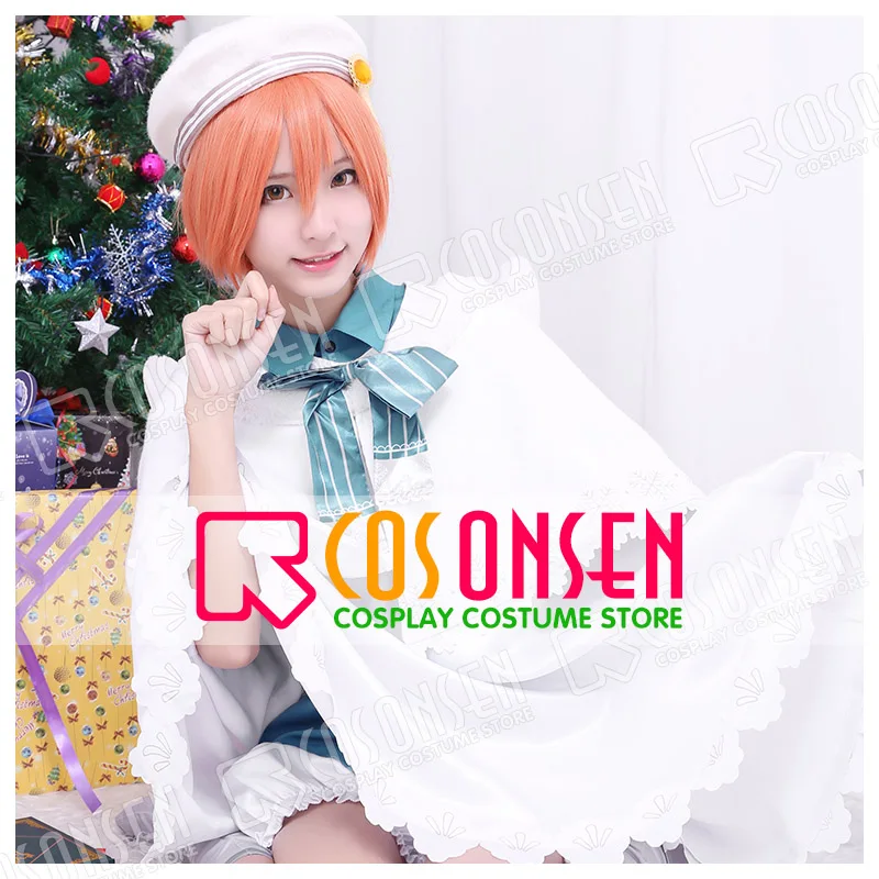 

COSPLAYONSEN Love Live! Rin Hoshizora Christmas Choir Unidolized cosplay Costume