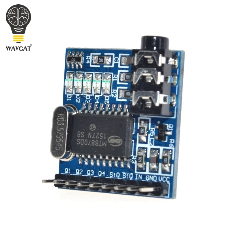 WAVGAT 1PCS MT8870 DTMF Voice decoding module phone | Электроника