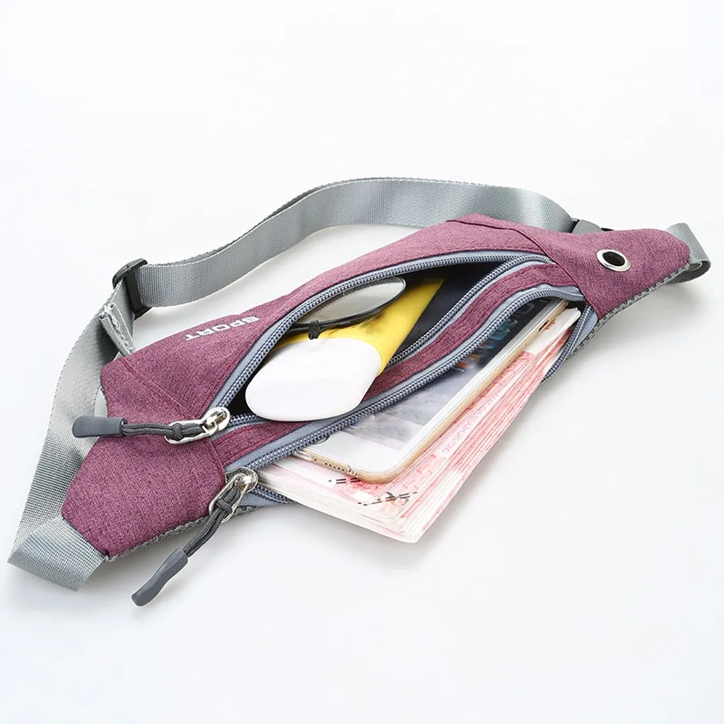 Women Waist Bag Multi-function Pockets Outdoor Sport Leisure Messenger fanny packs sac banane femme belt bag for running 2019 | Багаж и