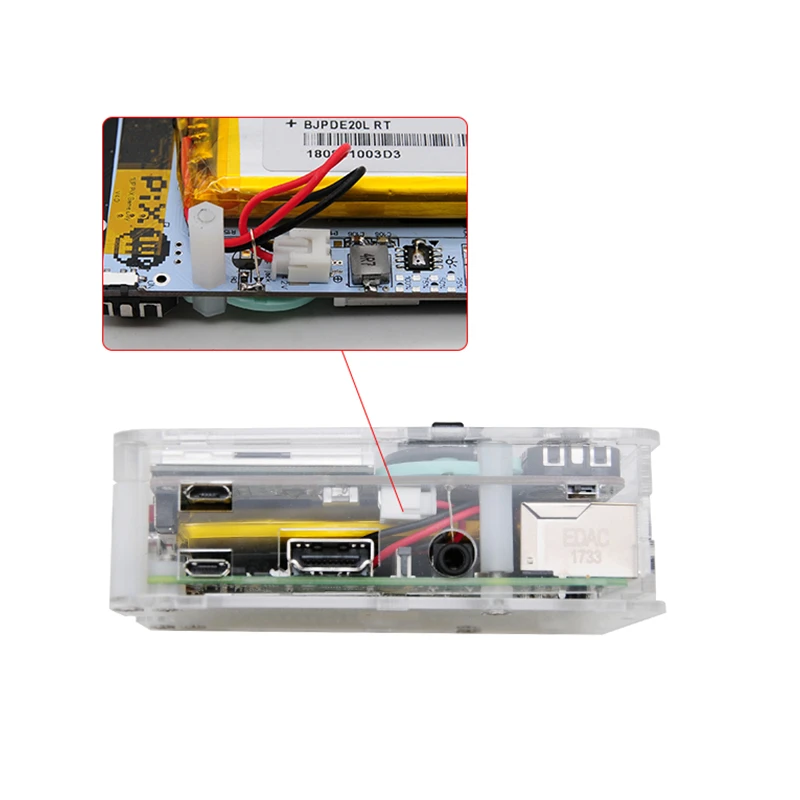 DIY Мини игровая консоль 2,2 дюймов HD ЖК-экран Raspberry Pi 3 B+ игровая приставка Портативный игровой плеер встроенный более 10000 ретро-игр