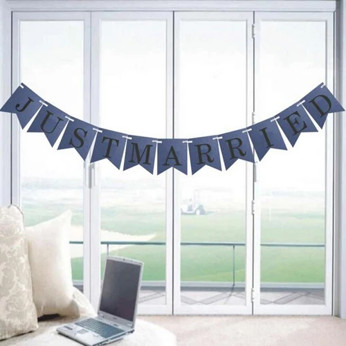 Style 5 HOMEBEGIN только что замужние флаги с днем рождения баннер буквы подвесные гирлянды пастельные струнные флаги детский душ вечерние свадебные украшения - Цвет: Style 5