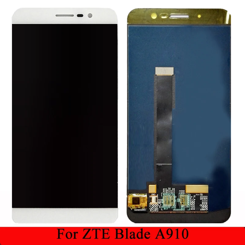 Для ZTE Blade A910 BA910 TD LTE ЖК дисплей + сенсорный экран 100% сборка запчасти 5 дюймов