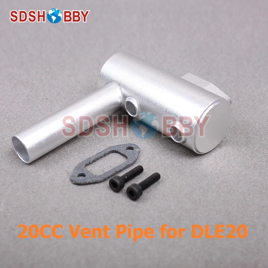 Вентиляционная труба 20CC задняя выхлопная для двигателя DLE20 RC аксессуары