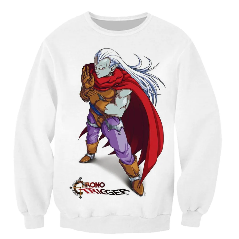 Chrono Trigger men women pullover sweatshirts plain sweatshirt 3D printed cool streetstyle | Мужская одежда