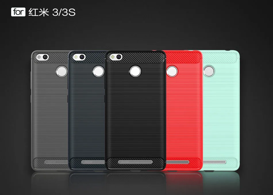 TPU Case for Xiaomi Redmi 3s 3 s Redmi3S Soft Silicone Mobile Phone Cover S3 Red mi 3S Redmi3 S Cases capa |