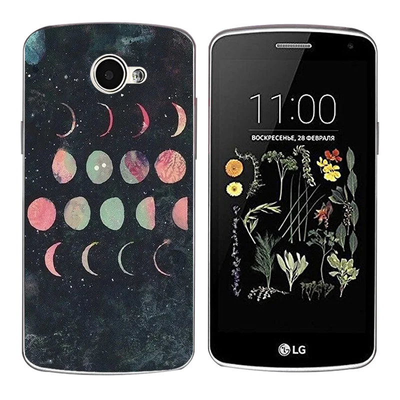 Чехол для LG K5 Мягкий силиконовый чехол LTE X220 X220DS K 5 с принтом млекопитающих k5 0