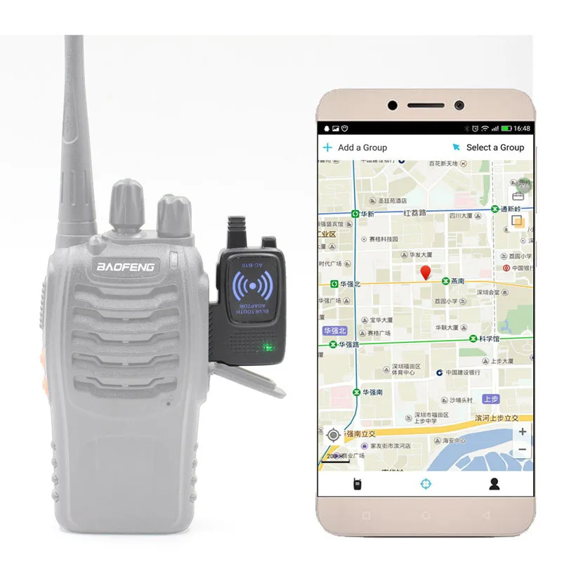 Беспроводной разъем адаптера программирования Bluetooth для Baofeng UV-5R BF-777S/888 S Радио Walkie Talkie для смартфонов Apple Android