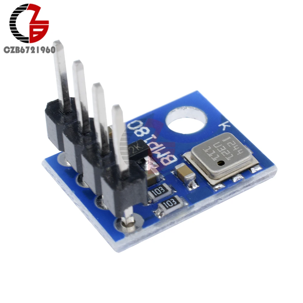 Цифровой модуль платы датчика атмосферного давления IIC I2C Φ BMP180 замена BMP085