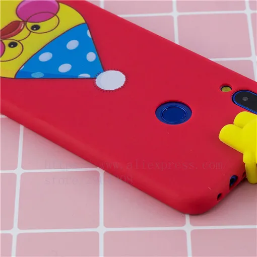 Чехол TRISEOLY для Xiaomi Redmi Note 7 силиконовый чехол с набивным животным Pro 3d рисунком