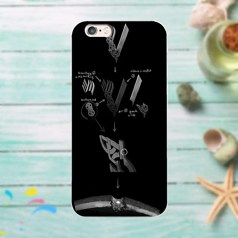 Vikings мягкие лучшие чехлы для Apple iPhone X 4 4S 5 5C SE 6 6S 7 8 Plus LG G3 G4 G5 G6 K4 K7 K8 K10 V10 V20 |