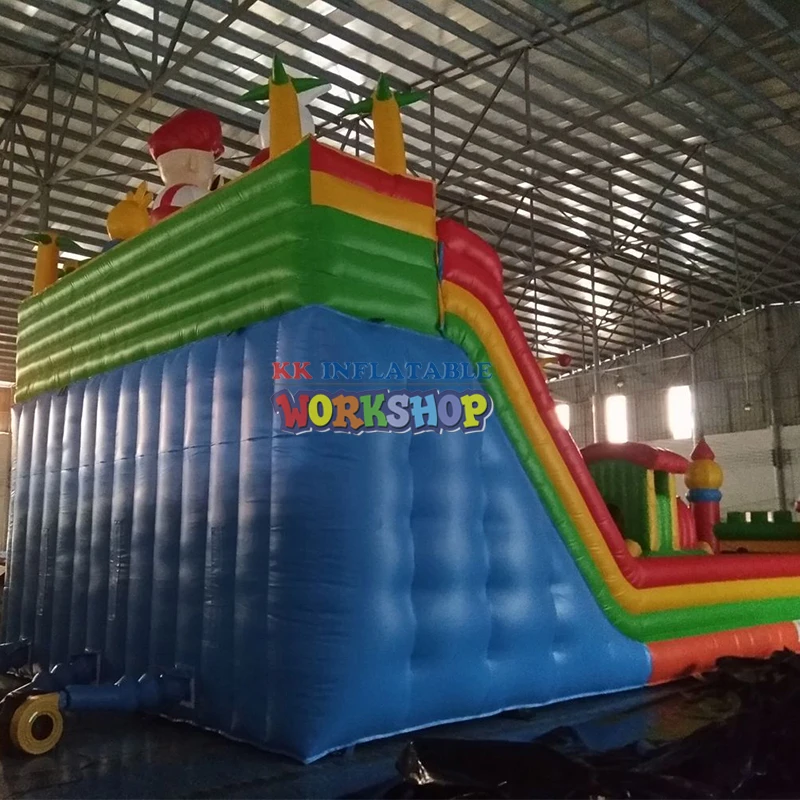 Надувная горка на заказ Замок Комбинация super slide fun city | Игрушки и хобби