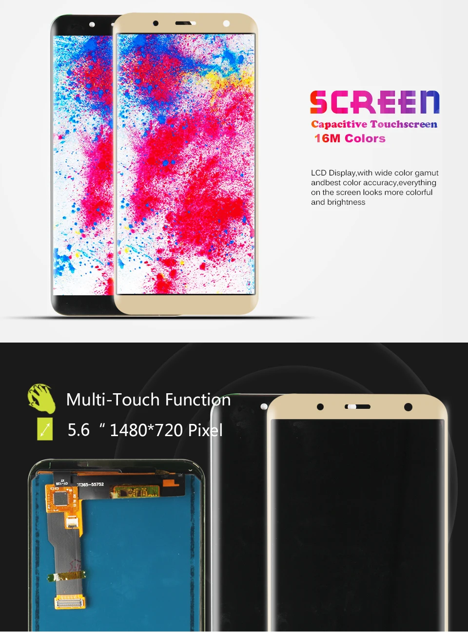 Для samsung Galaxy A6 дисплей A600F сенсорный для A6 A600 экран дигитайзер панель в сборе с рамкой A6 Plus A605 ЖК A605F