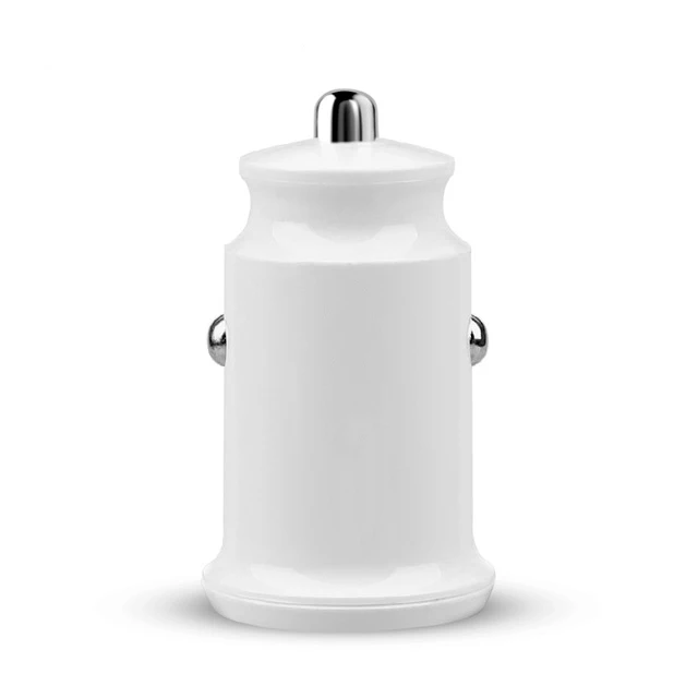 White 3.1a Dual Usb Автомобильное зарядное устройство Универсальный мобильный телефон автомобильное зарядное устройство для Xiaomi Mi A3 Band 4 Note 7 samsung S10 S9 S8 Asus Rog Phone 2 - Тип штекера: White