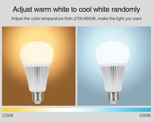 9 Вт RGB + CCT Mi светильник ная лампа E27 диммируемая Светодиодная с дистанционным