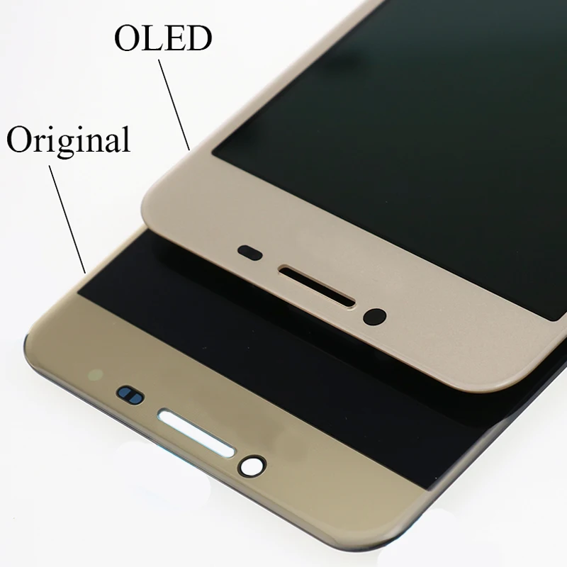 5 2 ''SUPER AMOLED дисплей для SAMSUNG Galaxy C5 LCD C5000 сенсорный экран дигитайзер Запасные