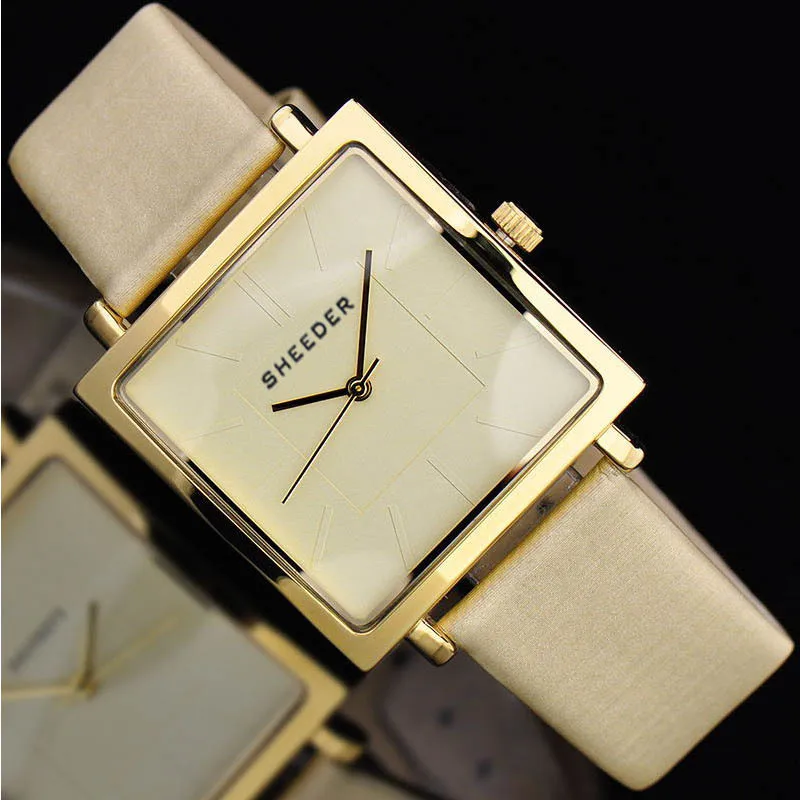 2019 Sport Watches Fashion Clock women's watch reloj hombre hodinky Ladies square Leather relogio masculino 881 | Наручные часы