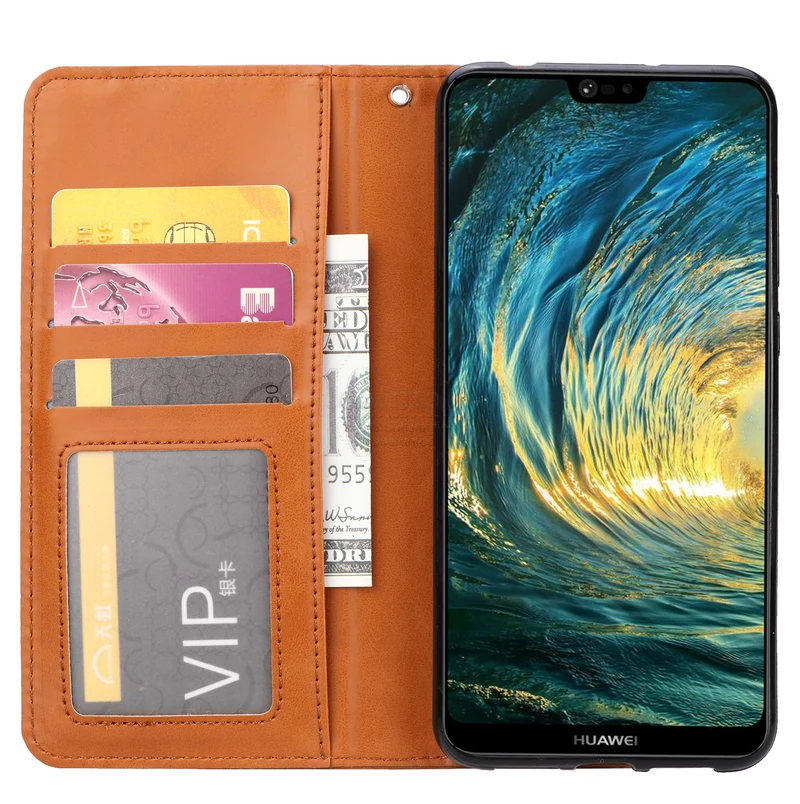 Новый роскошный винтажный замшевый кожаный флип-чехол для Huawei P30/P30 Pro