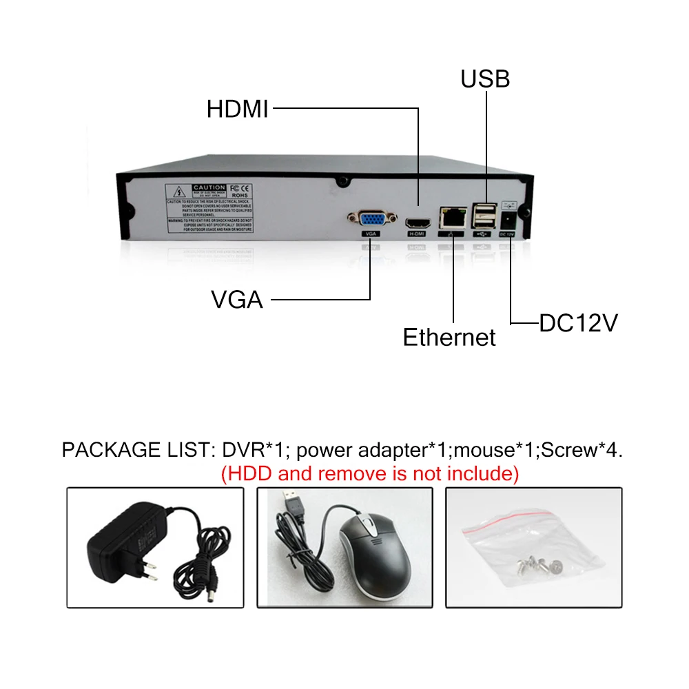 OwlCat 8CH 16CH H.265 XMEYE Cloud P2P сетевой видеорегистратор HD 1080p 4MP 5MP NVR регистратор для ip-камер