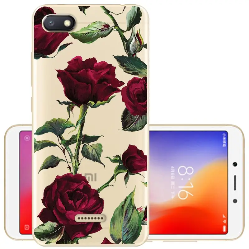 CMG 5,4" для Xiaomi Redmi 6 6A чехол для телефона мягкий силиконовый чехол для Redmi 6A TPU Защитный чехол для Xiaomi Redmi 6 A Redmi6 задняя крышка - Цвет: CMG
