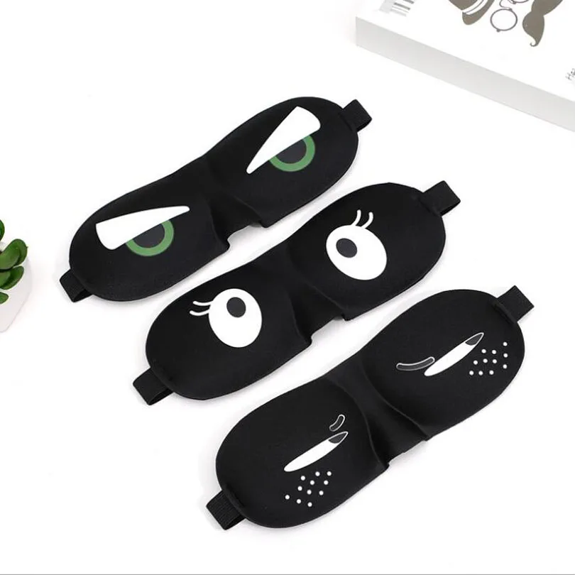 

Creative 3D Sharp eyes Sleeping Eye Mask Portable Travel Eye Shade Bandage on Eyes for Sleeping MR083