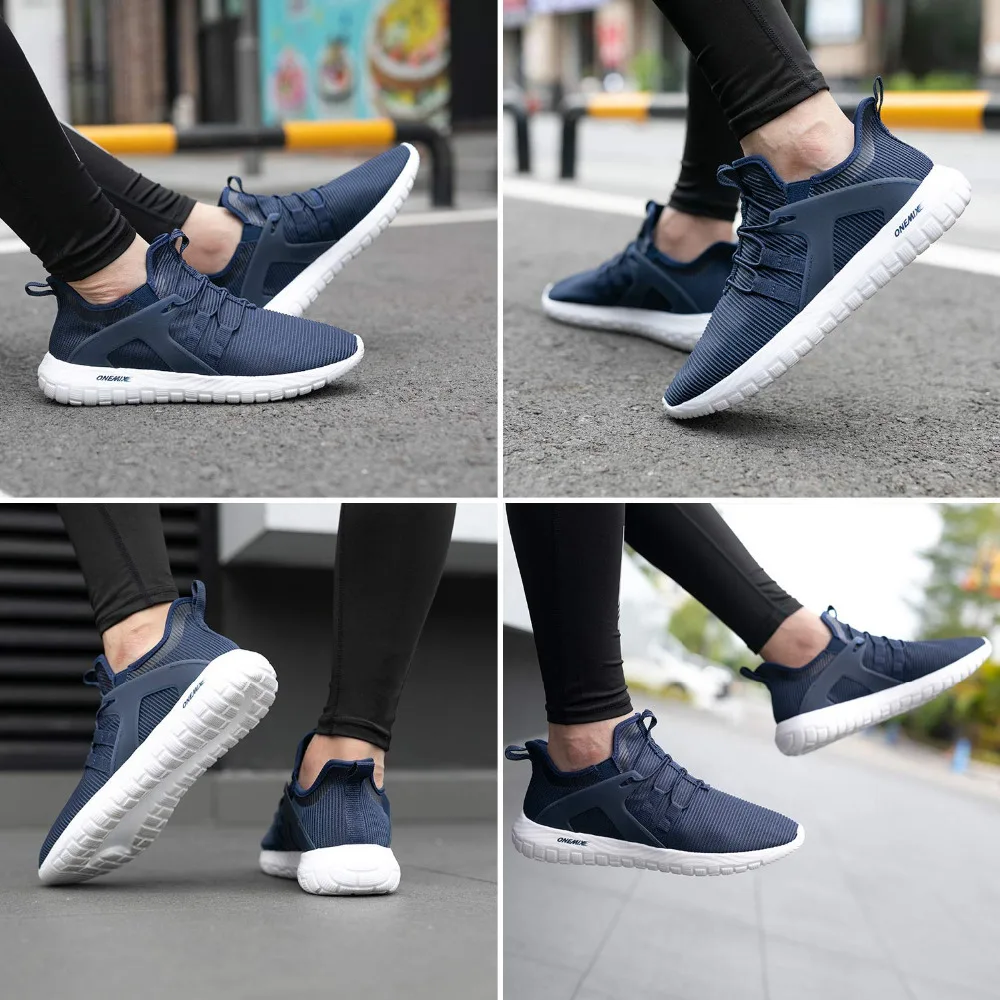 ONEMIX Summer Lightweight Running Shoes for Men Loafers Black Mesh Air Breathable Designer Jogging Sneakers Outdoor Sports Shoes