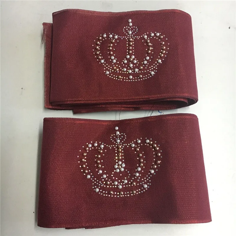 Нигерийский стиль Стразы Aso Oke головной убор женский высокого качества с камнями