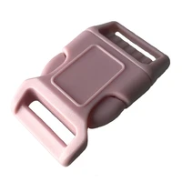 high quality plastic hardware dual adjustable side release buckles molle tatical backpack belt bag parts outdoor tool pink