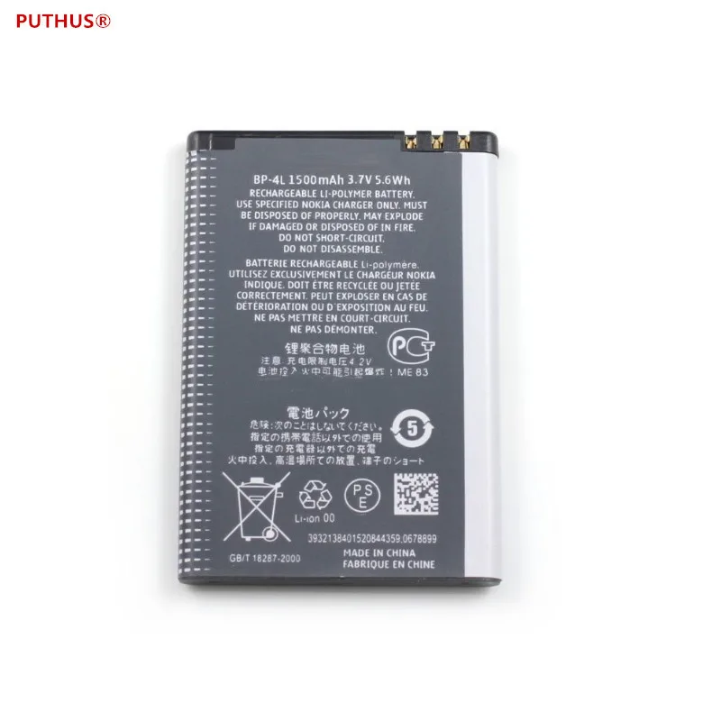 New Original BP-4L Battery For Nokia E61i E63 E90 E95 E71 6650 6760 N97 N810 E72 E52 BP4L BP 4L Phone Recharge battery | Мобильные