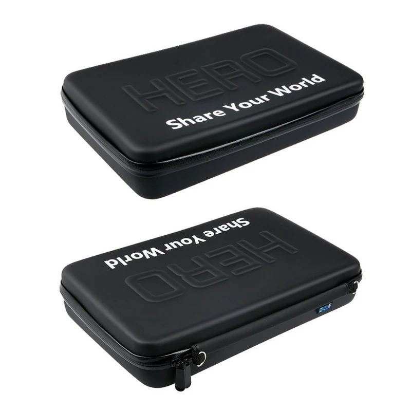Portable Waterproof Storage bag Case Protective Box S M L Size For GoPro Hero 7 6 4 5 3+3 Xiaomi Yi 4K SJCAM Camera Accessories |