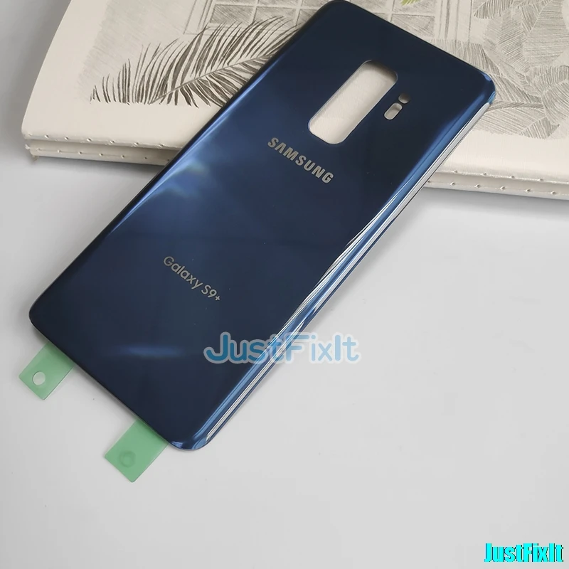 Чехол для SAMSUNG Galaxy S9 S9 plus S9+ G965 G965F G960F G960, задняя крышка для батареи, корпус из заднего стекла, сменная Крышка для батареи