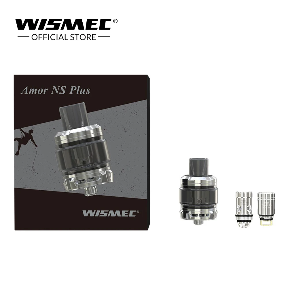 Оригинальный испаритель Wismec Amor NS Plus емкостью 4 5 мл с головкой WS04 MTL Ом для wismec active