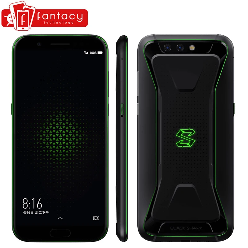Глобальная версия Xiaomi Black Shark 6 ГБ 64 Гб игровой телефон Snapdragon 845 5 99 &quotFHD полный