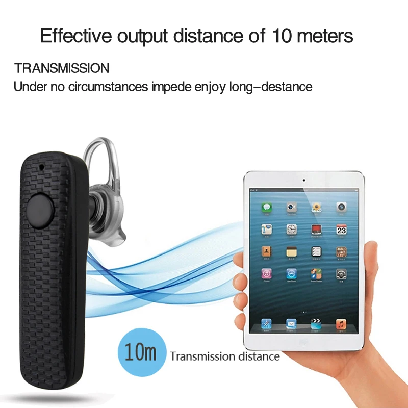 Оригинальные наушники DAONO Bluetooth V4.1 беспроводная гарнитура в ухо свободные руки с