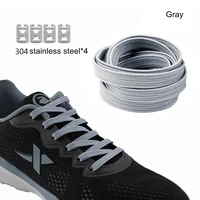 1pair 100cm no tie lazy shoelaces elastic rubber shoes lace sneaker children safe elastic shoelace 16 colors
