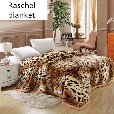 Style H 4,3 кг зимнее одеяло Raschel одеяла 2 слоя двухслойные покрывало полиэстерное мягкое без статического электричества одеяла бросков в китайском стиле тяжелый - Цвет: Style H