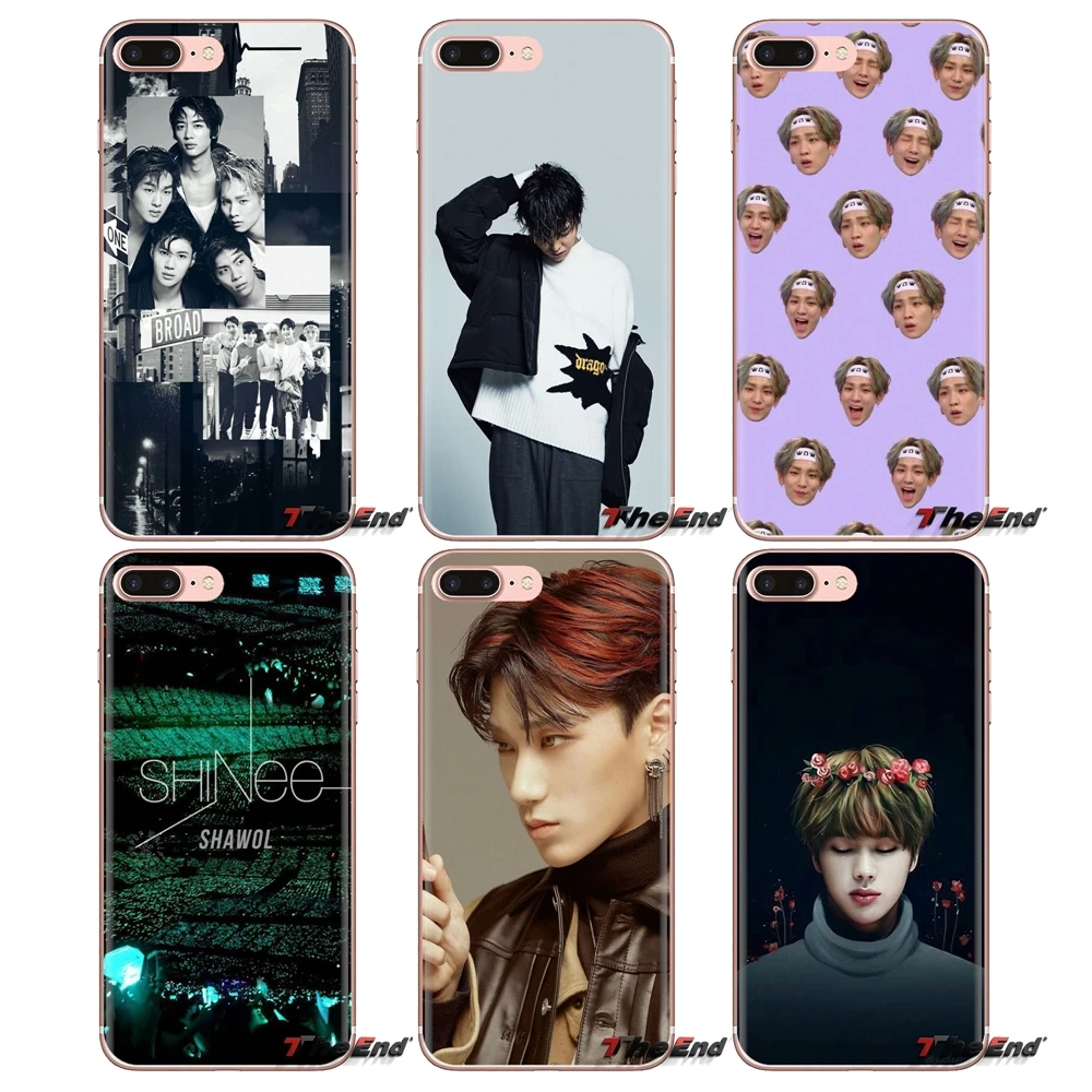 Прозрачные мягкие чехлы для Huawei Mate Honor 4C 5C 5X 6X 7 7A 7C 8 9 10 8C 8X 20 Lite Pro SHINee KPOP Boy group |