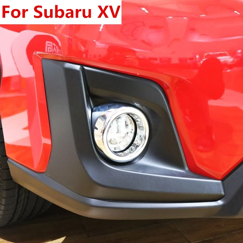 Новые автомобильные аксессуары для Subaru XV хэтчбек 5 дверей 2017 2018 АБС хром передняя