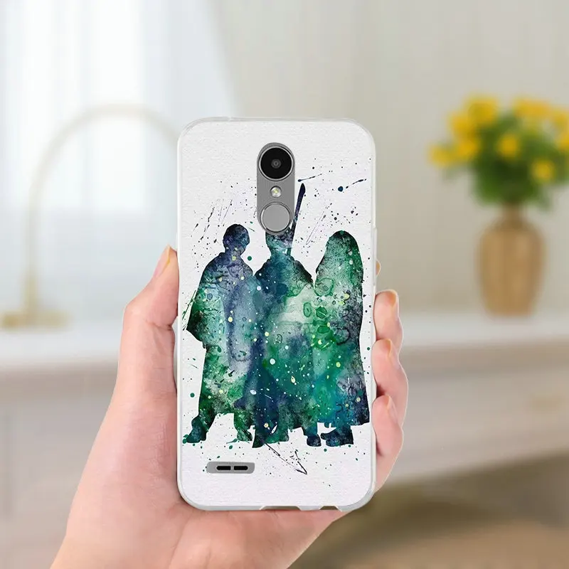 Силиконовый чехол для телефона Гарри Поттер акварель Книги по искусству Motorola Moto G