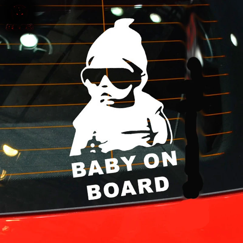Защитные наклейки для автомобиля 14х9 см Baby on Board Porsche Cayenne Macan S Panamera Cayman Carrera