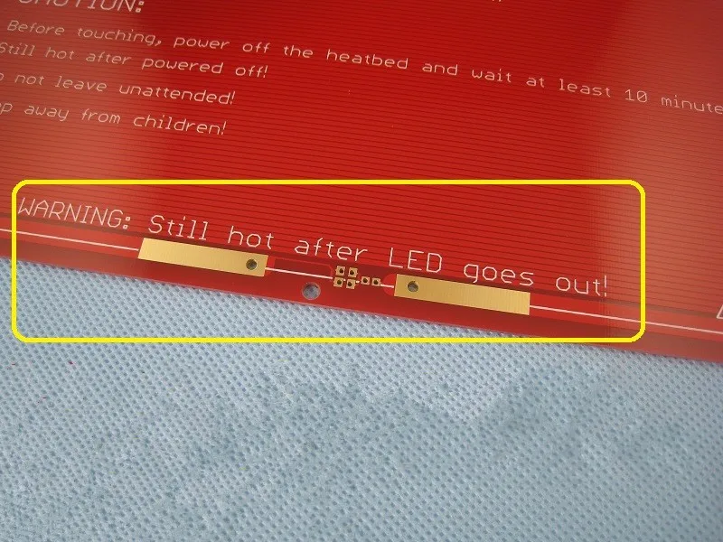 SWMAKER 3D принтер аксессуар pcb Heatbed MK2a 214*214*1 6 мм reprap Mendel наивысшего качества